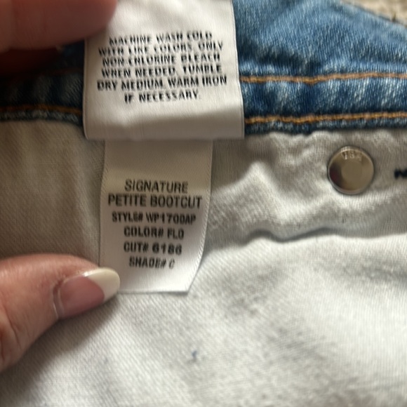 HUDSON🇬🇧Signature Petite BOOTCUT JEANS Lightwash Size 30 WP170DAP - Picture 11 of 13